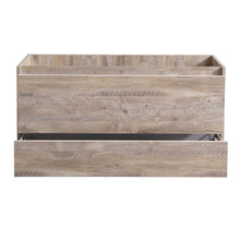 Load image into Gallery viewer, Fresca Catania 48&quot; Rustic Natural Wood Wall Hung Modern Bathroom Cabinet- Fresca