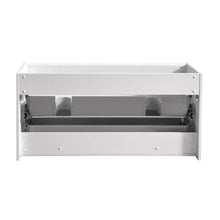 Load image into Gallery viewer, Fresca Catania 48&quot; Glossy White Wall Hung Double Sink Modern Bathroom Cabinet- Fresca