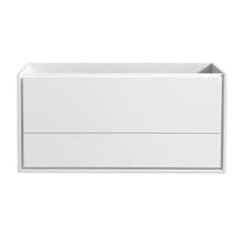 Load image into Gallery viewer, Fresca Catania 48&quot; Glossy White Wall Hung Modern Bathroom Cabinet- Fresca