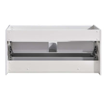 Load image into Gallery viewer, Fresca Catania 48&quot; Glossy White Wall Hung Modern Bathroom Cabinet- Fresca