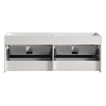 Load image into Gallery viewer, Fresca Catania 60&quot; Glossy Ash Gray Wall Hung Double Sink Modern Bathroom Cabinet- Fresca