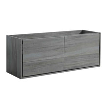 Load image into Gallery viewer, Fresca Catania 60&quot; Ocean Gray Wall Hung Single Sink Modern Bathroom Cabinet- Fresca