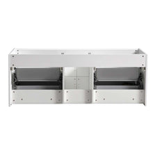 Load image into Gallery viewer, Fresca Catania 60&quot; Glossy White Wall Hung Single Sink Modern Bathroom Cabinet- Fresca