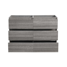 Load image into Gallery viewer, Fresca Lazzaro 48&quot; Glossy Ash Gray Free Standing Double Sink Modern Bathroom Cabinet- Fresca