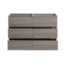 Load image into Gallery viewer, Fresca Lazzaro 48&quot; Gray Wood Free Standing Double Sink Modern Bathroom Cabinet- Fresca
