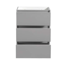 Load image into Gallery viewer, Fresca Lazzaro 24&quot; Gray Free Standing Modern Bathroom Cabinet- Fresca