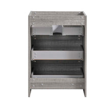 Load image into Gallery viewer, Fresca Lazzaro 24&quot; Glossy Ash Gray Free Standing Modern Bathroom Cabinet- Fresca