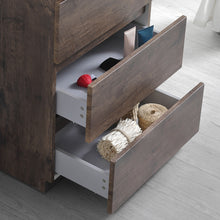 Load image into Gallery viewer, Fresca Lazzaro 24&quot; Rosewood Free Standing Modern Bathroom Cabinet w/ Integrated Sink- Fresca