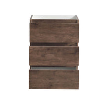 Load image into Gallery viewer, Fresca Lazzaro 24&quot; Rosewood Free Standing Modern Bathroom Cabinet- Fresca