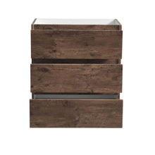 Load image into Gallery viewer, Fresca Lazzaro 30&quot; Rosewood Free Standing Modern Bathroom Cabinet- Fresca