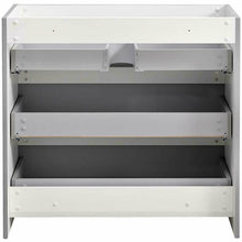 Load image into Gallery viewer, Fresca Lazzaro 36&quot; Gray Free Standing Modern Bathroom Cabinet- Fresca