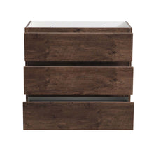 Load image into Gallery viewer, Fresca Lazzaro 36&quot; Rosewood Free Standing Modern Bathroom Cabinet- Fresca