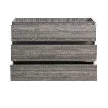 Load image into Gallery viewer, Fresca Lazzaro 48&quot; Glossy Ash Gray Free Standing Modern Bathroom Cabinet- Fresca
