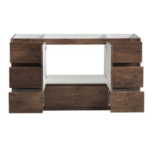 Load image into Gallery viewer, Fresca Lazzaro 60&quot; Rosewood Free Standing Single Sink Modern Bathroom Cabinet- Fresca