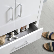 Load image into Gallery viewer, Fresca Imperia 24&quot; Glossy White Free Standing Modern Bathroom Cabinet w/ Integrated Sink- Fresca