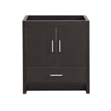 Load image into Gallery viewer, Fresca Imperia 30&quot; Dark Gray Oak Free Standing Modern Bathroom Cabinet- Fresca