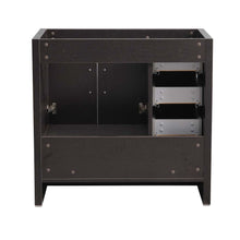 Load image into Gallery viewer, Fresca Imperia 36&quot; Dark Gray Oak Free Standing Modern Bathroom Cabinet - Left Version- Fresca