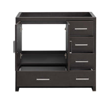 Load image into Gallery viewer, Fresca Imperia 36&quot; Dark Gray Oak Free Standing Modern Bathroom Cabinet - Right Version- Fresca