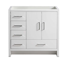 Load image into Gallery viewer, Fresca Imperia 36&quot; Glossy White Free Standing Modern Bathroom Cabinet - Left Version- Fresca