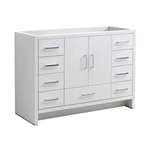 Load image into Gallery viewer, Fresca Imperia 48&quot; Glossy White Free Standing Modern Bathroom Cabinet- Fresca