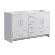 Load image into Gallery viewer, Fresca Imperia 60&quot; Glossy White Free Standing Double Sink Modern Bathroom Cabinet- Fresca