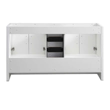 Load image into Gallery viewer, Fresca Imperia 60&quot; Glossy White Free Standing Double Sink Modern Bathroom Cabinet- Fresca