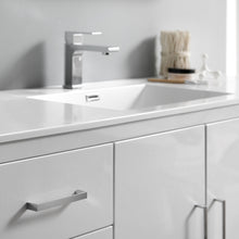 Load image into Gallery viewer, Fresca Imperia 60&quot; Glossy White Free Standing Modern Bathroom Cabinet w/ Integrated Single Sink- Fresca