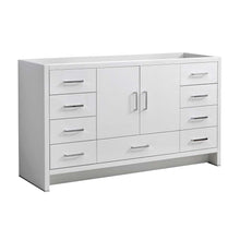 Load image into Gallery viewer, Fresca Imperia 60&quot; Glossy White Free Standing Single Sink Modern Bathroom Cabinet- Fresca