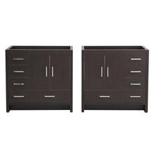 Load image into Gallery viewer, Fresca Imperia 72&quot; Dark Gray Oak Free Standing Double Sink Modern Bathroom Cabinet- Fresca