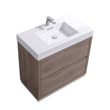 Load image into Gallery viewer, Kubebath Bliss 40&quot; Free Standing Modern Bathroom Vanity- Kubebath