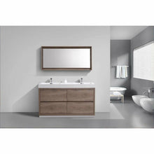 Load image into Gallery viewer, Kubebath Bliss 60&quot; Single Sink Free Standing Modern Bathroom Vanity- Kubebath