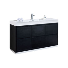 Load image into Gallery viewer, Bliss 60&quot; Single Sink Free Standing Modern Bathroom Vanity - Vanity Grace Store