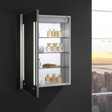 Load image into Gallery viewer, Fresca Tiempo 24&quot; Wide x 30&quot; Tall Bathroom Medicine Cabinet w/ LED Lighting &amp; Defogger- Fresca