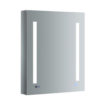 Load image into Gallery viewer, Fresca Tiempo 24&quot; Wide x 30&quot; Tall Bathroom Medicine Cabinet w/ LED Lighting &amp; Defogger- Fresca