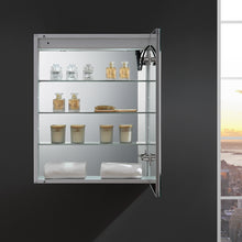 Load image into Gallery viewer, Fresca Tiempo 24&quot; Wide x 30&quot; Tall Bathroom Medicine Cabinet w/ LED Lighting &amp; Defogger- Fresca