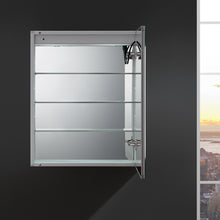 Load image into Gallery viewer, Fresca Tiempo 24&quot; Wide x 30&quot; Tall Bathroom Medicine Cabinet w/ LED Lighting &amp; Defogger- Fresca