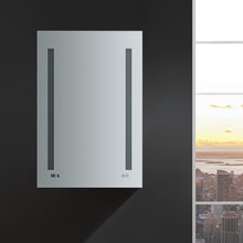 Load image into Gallery viewer, Fresca Tiempo 24&quot; Wide x 36&quot; Tall Bathroom Medicine Cabinet w/ LED Lighting &amp; Defogger- Fresca