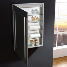 Load image into Gallery viewer, Fresca Tiempo 24&quot; Wide x 36&quot; Tall Bathroom Medicine Cabinet w/ LED Lighting &amp; Defogger- Fresca