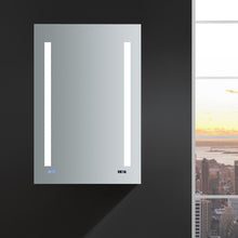 Load image into Gallery viewer, Fresca Tiempo 24&quot; Wide x 36&quot; Tall Bathroom Medicine Cabinet w/ LED Lighting &amp; Defogger- Fresca