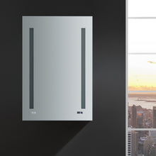 Load image into Gallery viewer, Fresca Tiempo 24&quot; Wide x 36&quot; Tall Bathroom Medicine Cabinet w/ LED Lighting &amp; Defogger- Fresca