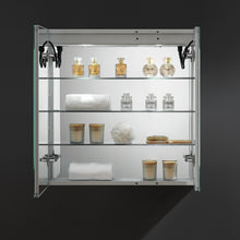 Load image into Gallery viewer, Fresca Tiempo 30&quot; Wide x 30&quot; Tall Bathroom Medicine Cabinet w/ LED Lighting &amp; Defogger- Fresca