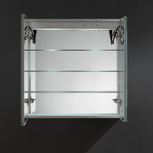 Load image into Gallery viewer, Fresca Tiempo 30&quot; Wide x 30&quot; Tall Bathroom Medicine Cabinet w/ LED Lighting &amp; Defogger- Fresca