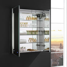 Load image into Gallery viewer, Fresca Tiempo 30&quot; Wide x 36&quot; Tall Bathroom Medicine Cabinet w/ LED Lighting &amp; Defogger- Fresca