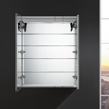 Load image into Gallery viewer, Fresca Tiempo 30&quot; Wide x 36&quot; Tall Bathroom Medicine Cabinet w/ LED Lighting &amp; Defogger- Fresca