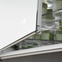 Load image into Gallery viewer, Fresca Tiempo 36" Wide x 36" Tall Bathroom Medicine Cabinet w/ LED Lighting &amp; Defogger- Fresca