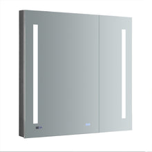 Load image into Gallery viewer, Fresca Tiempo 36" Wide x 36" Tall Bathroom Medicine Cabinet w/ LED Lighting &amp; Defogger- Fresca