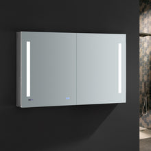 Load image into Gallery viewer, Fresca Tiempo 48&quot; Wide x 30&quot; Tall Bathroom Medicine Cabinet w/ LED Lighting &amp; Defogger- Fresca