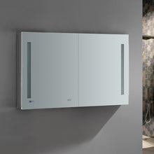 Load image into Gallery viewer, Fresca Tiempo 48&quot; Wide x 30&quot; Tall Bathroom Medicine Cabinet w/ LED Lighting &amp; Defogger- Fresca