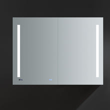 Load image into Gallery viewer, Fresca Tiempo 48&quot; Wide x 36&quot; Tall Bathroom Medicine Cabinet w/ LED Lighting &amp; Defogger- Fresca