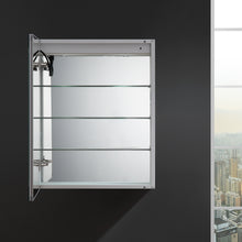 Load image into Gallery viewer, Fresca Spazio 24&quot; Wide x 30&quot; Tall Bathroom Medicine Cabinet w/ LED Lighting &amp; Defogger- Fresca